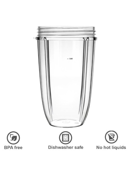 ACC VASO NUTRIBULLET PARA LICUADORA NB9-0848