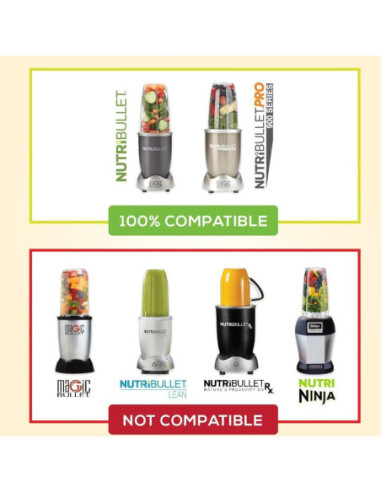 ACC VASO NUTRIBULLET PARA LICUADORA NB9-0848