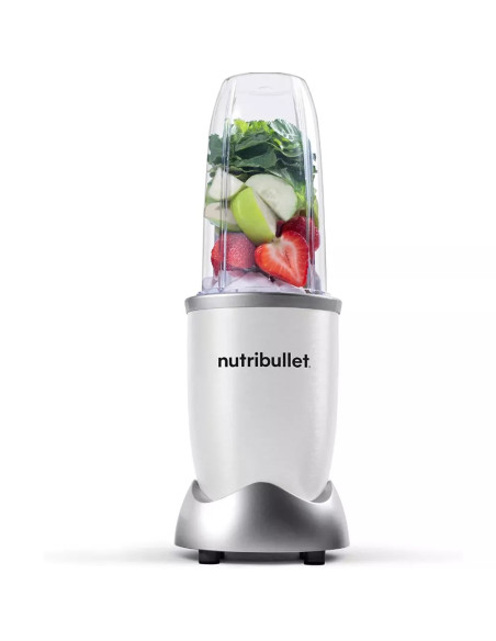 Licuadora Nutribullet 8Pcs 900W Jarra Plastico Color Blanco Mate