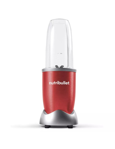 LICUADORA NUTRIBULLET 8PCS 600W JARRA PLASTICO COLOR ROJO
