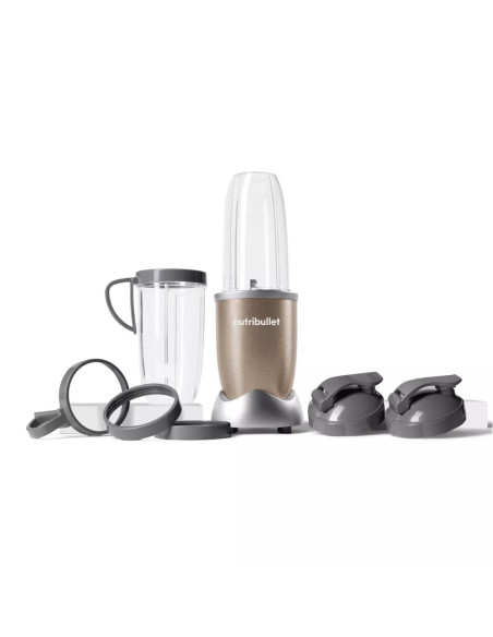 Licuadora Nutribullet 9Pcs 900W Jarra Plastico Color Champagne