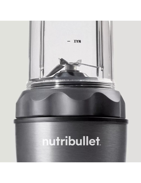 LICUADORA NUTRIBULLET 8PCS 600W JARRA PLASTICO COLOR GRIS