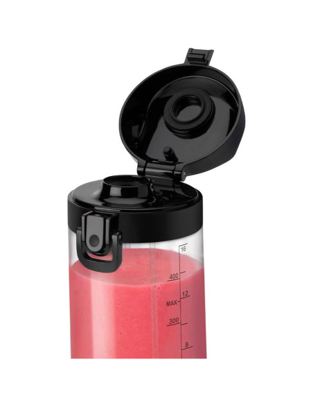 LICUADORA NUTRIBULLET 70W HASTA 15 LICUADOS 90MIN. 475ML VASO PLASTICO USB-C  COLOR NEGRO