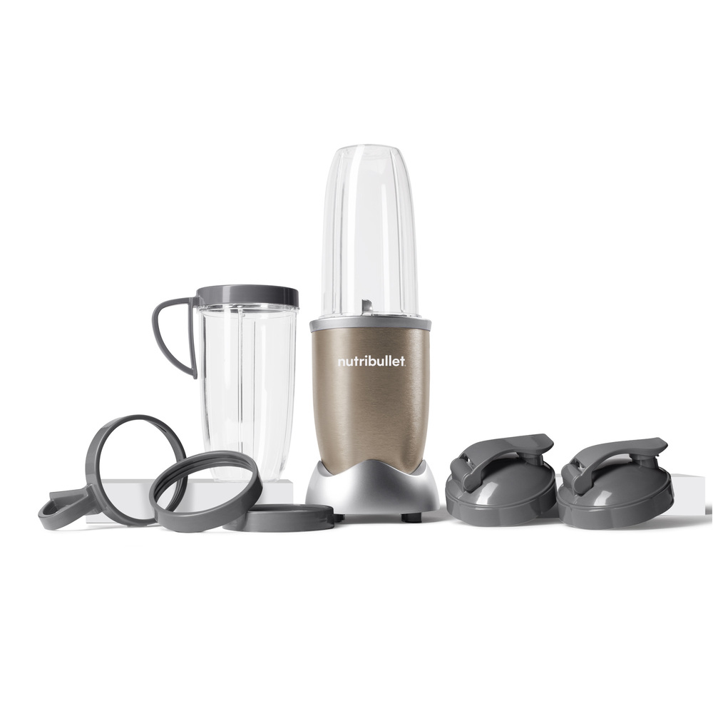 LICUADORA NUTRIBULLET 8PCS 600W JARRA PLASTICO COLOR GRIS – Nutribullet  Ecuador